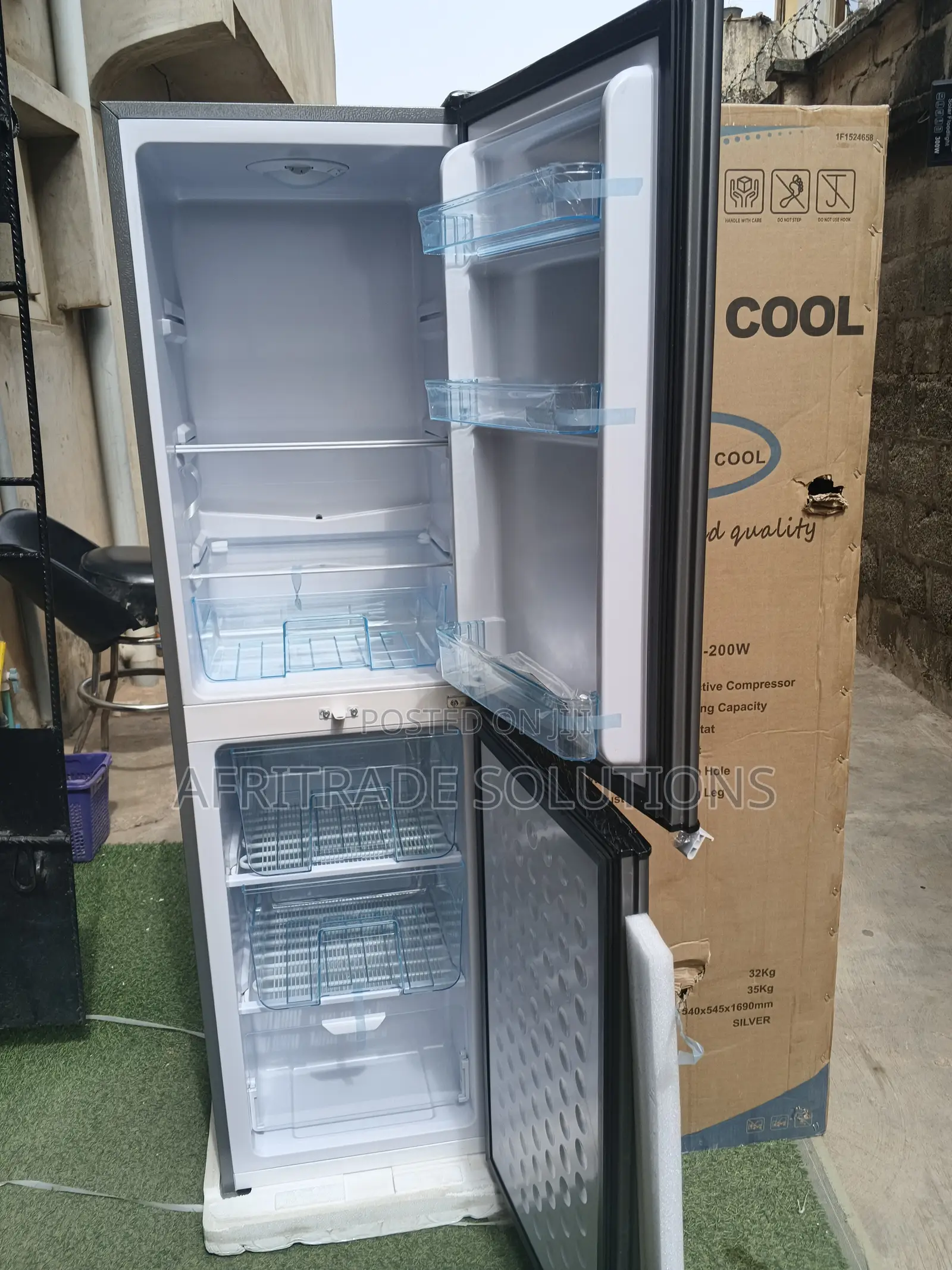 Tekno Cool Double Door Fridge High Efficiency Refrigerator