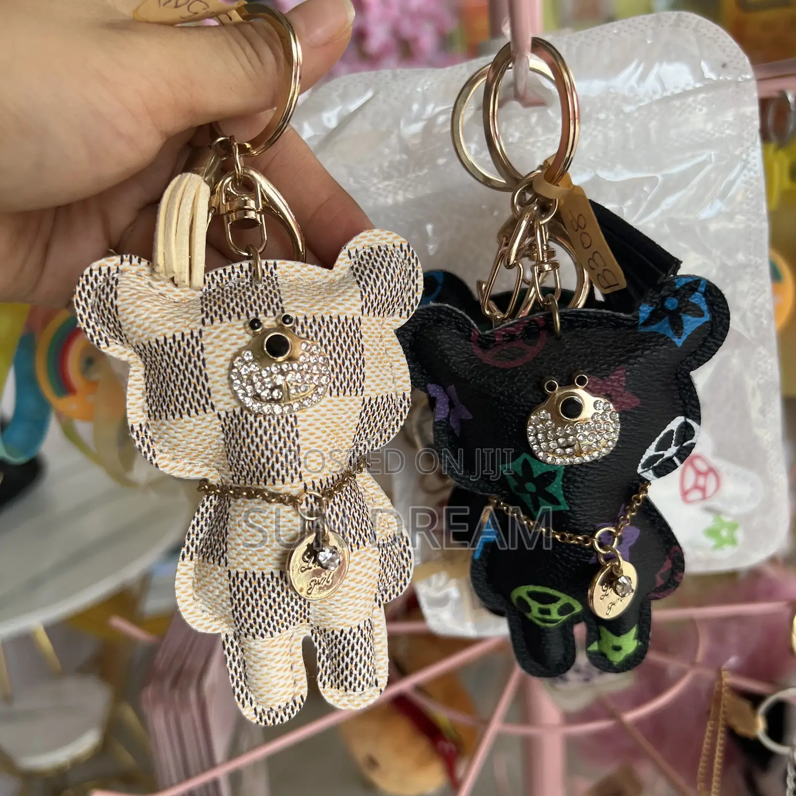 Bear Bag Charm Lv Design Bags Charms Bag Accessories Keyholder