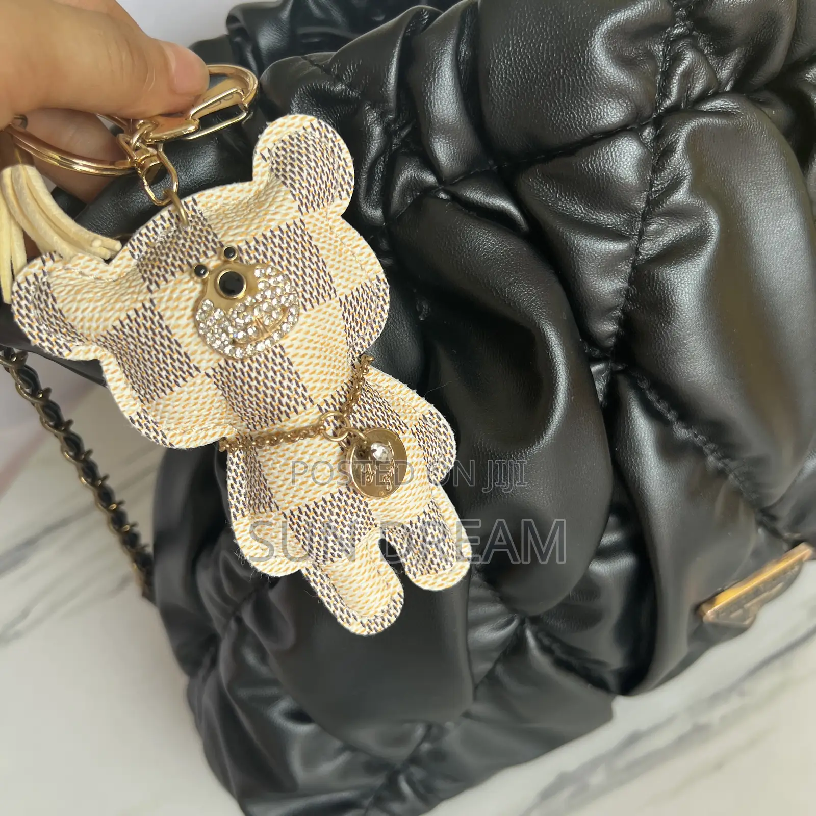 Bear Bag Charm Lv Design Bags Charms Bag Accessories Keyholder