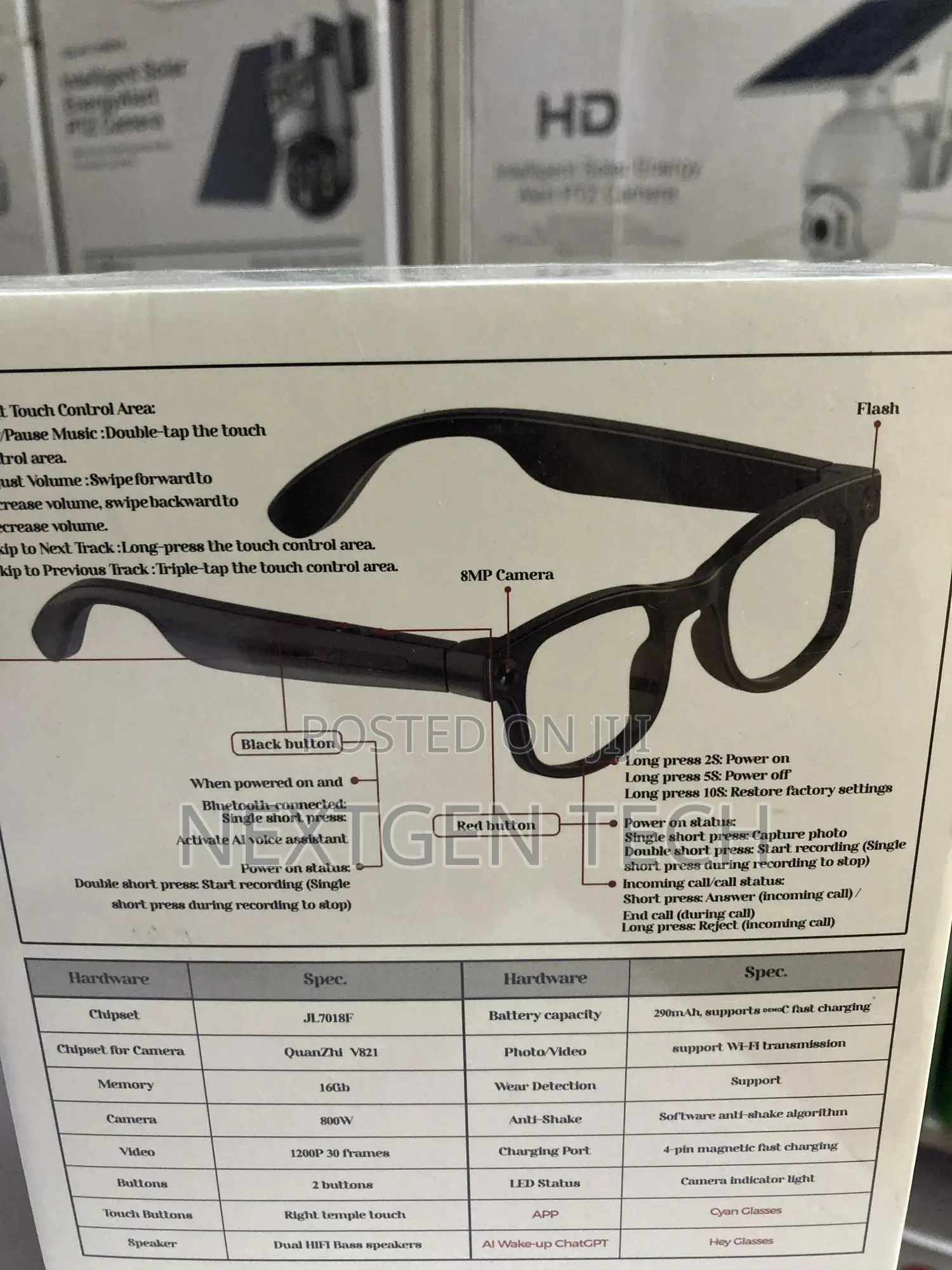 Aimb-G1 Ai Smart Glasses