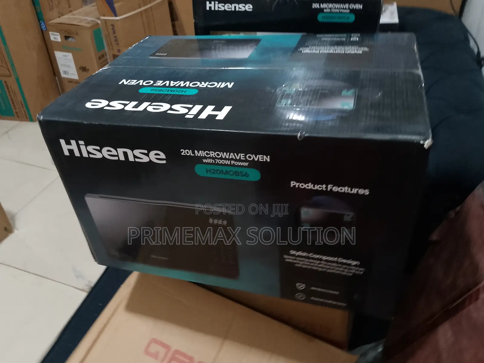 Hisense 700w 20 Litres Microwave H20mobs6 – Sleek Black Design