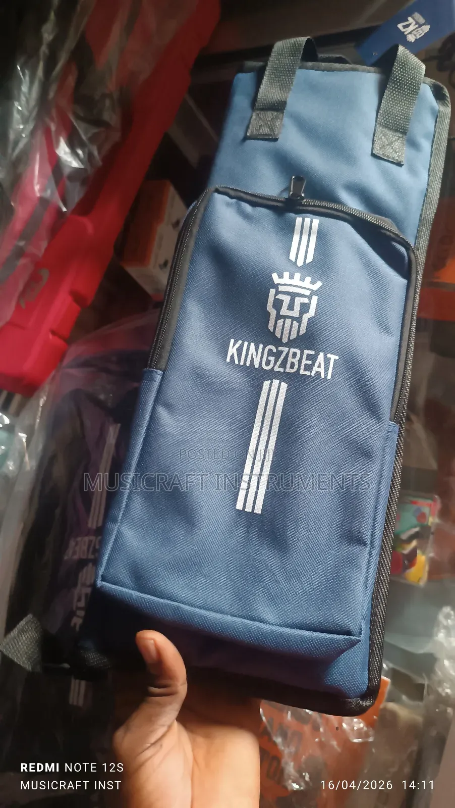 Kingzbeat Drum Sticks Bag