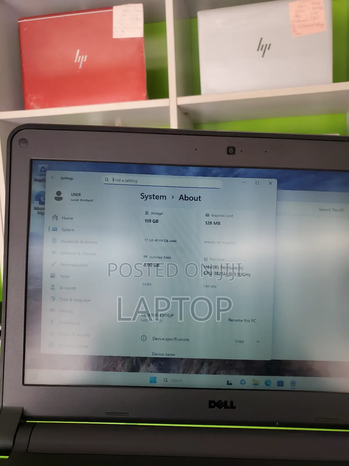 Laptop Dell Latitude 3350 4GB Intel SSD 128GB