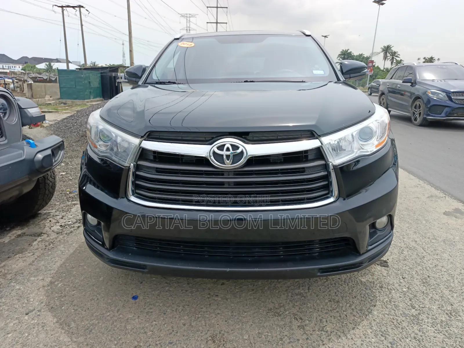Toyota Highlander LE 4dr SUV (3.5L 6cyl 6A) 2015 Black