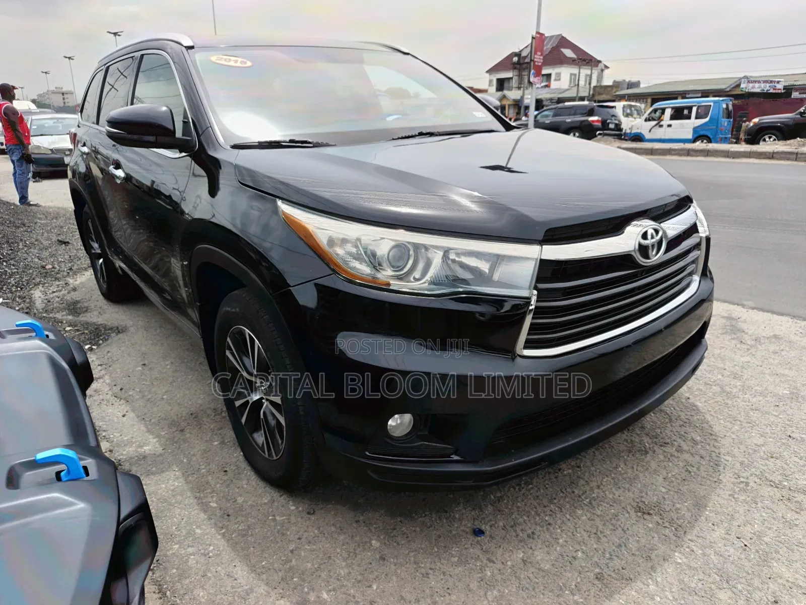 Toyota Highlander LE 4dr SUV (3.5L 6cyl 6A) 2015 Black