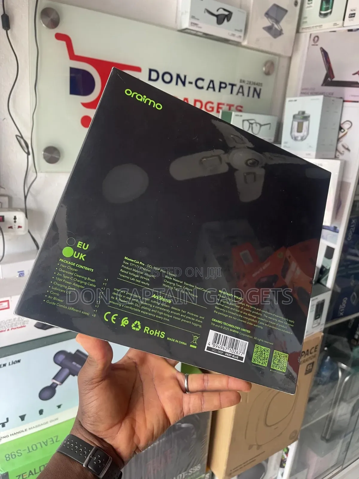 Oraimo Master Cut Pro Hair Clipper ( Ocl- 580p )