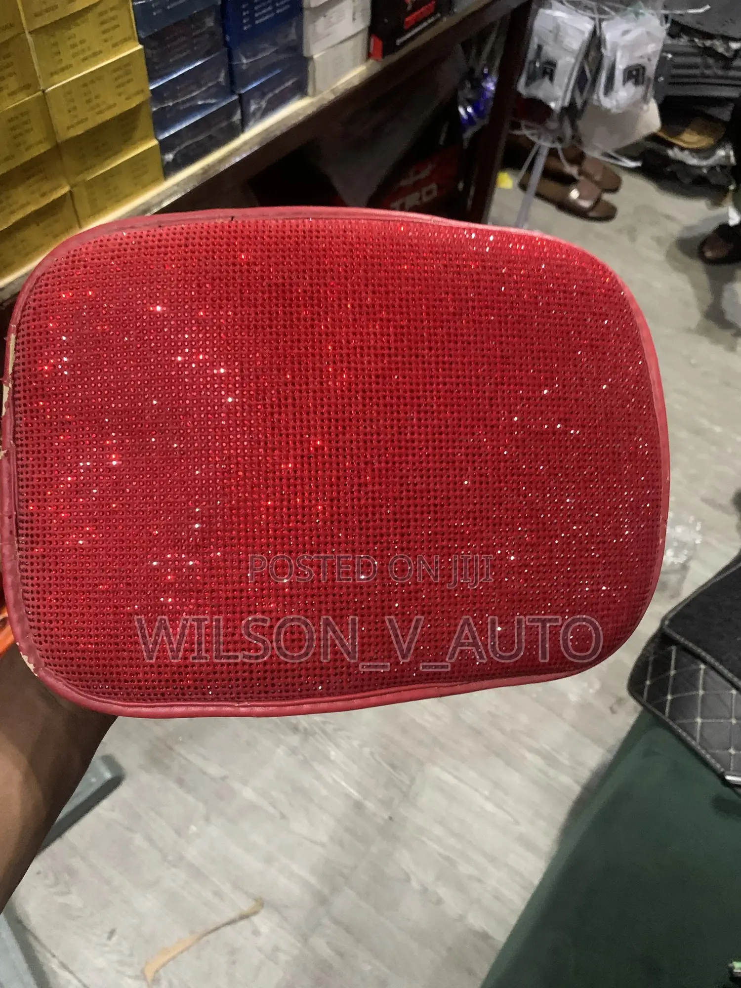 Fancy Bling Diamond Car Armrest Cover