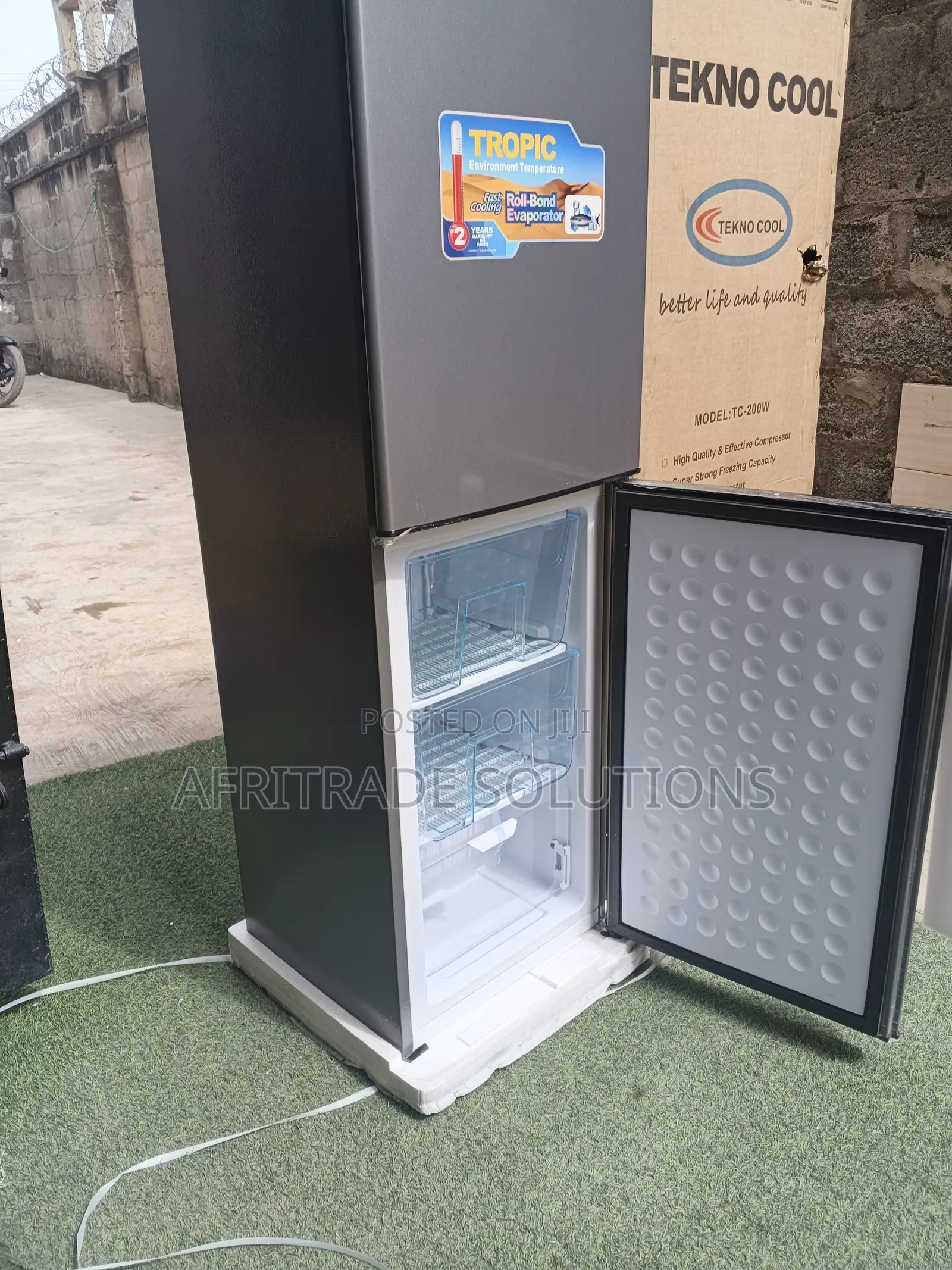 Tekno Cool Double Door Refrigerator Low Power Consumption