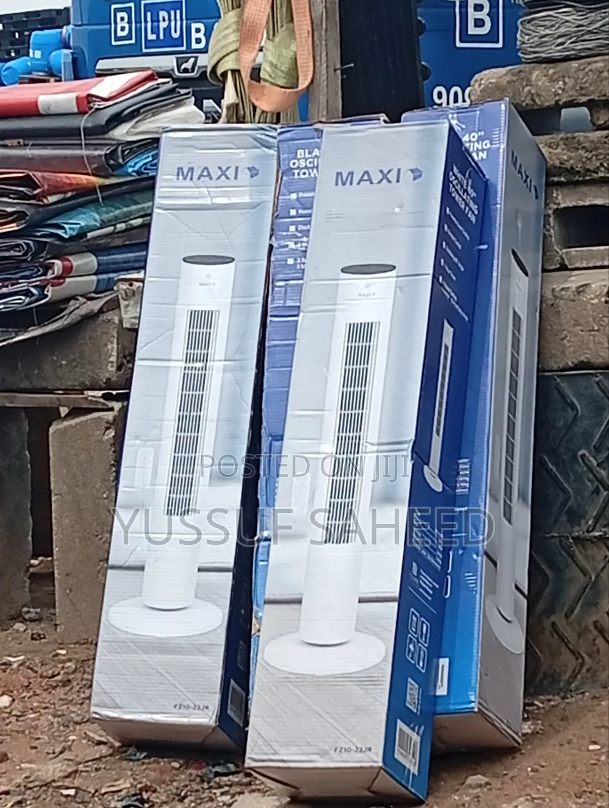 40" Maxi Oscillating Tower Fan