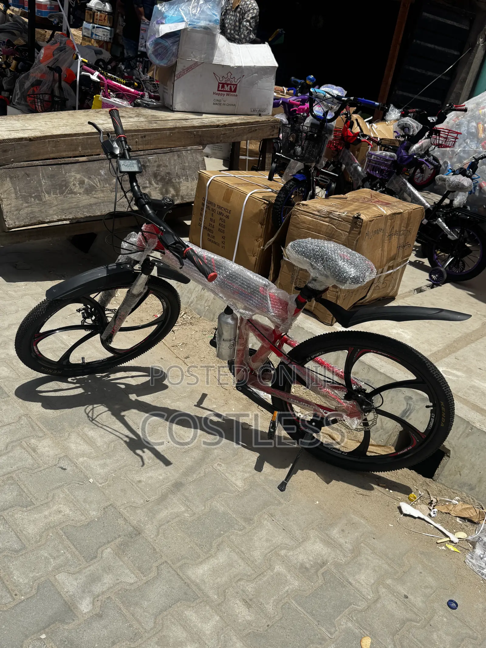 Foldable Mountain Bicycle.