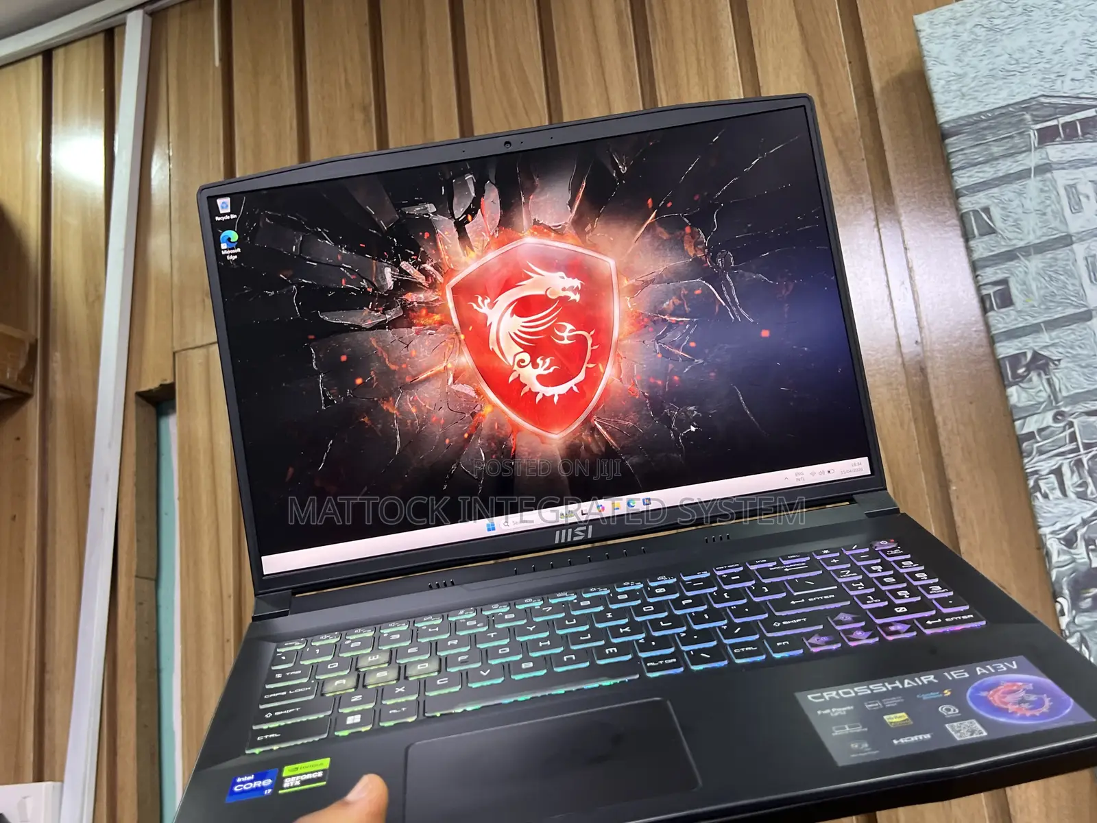 Laptop MSI Crosshair 15 32GB Intel Core i7 SSD 1T