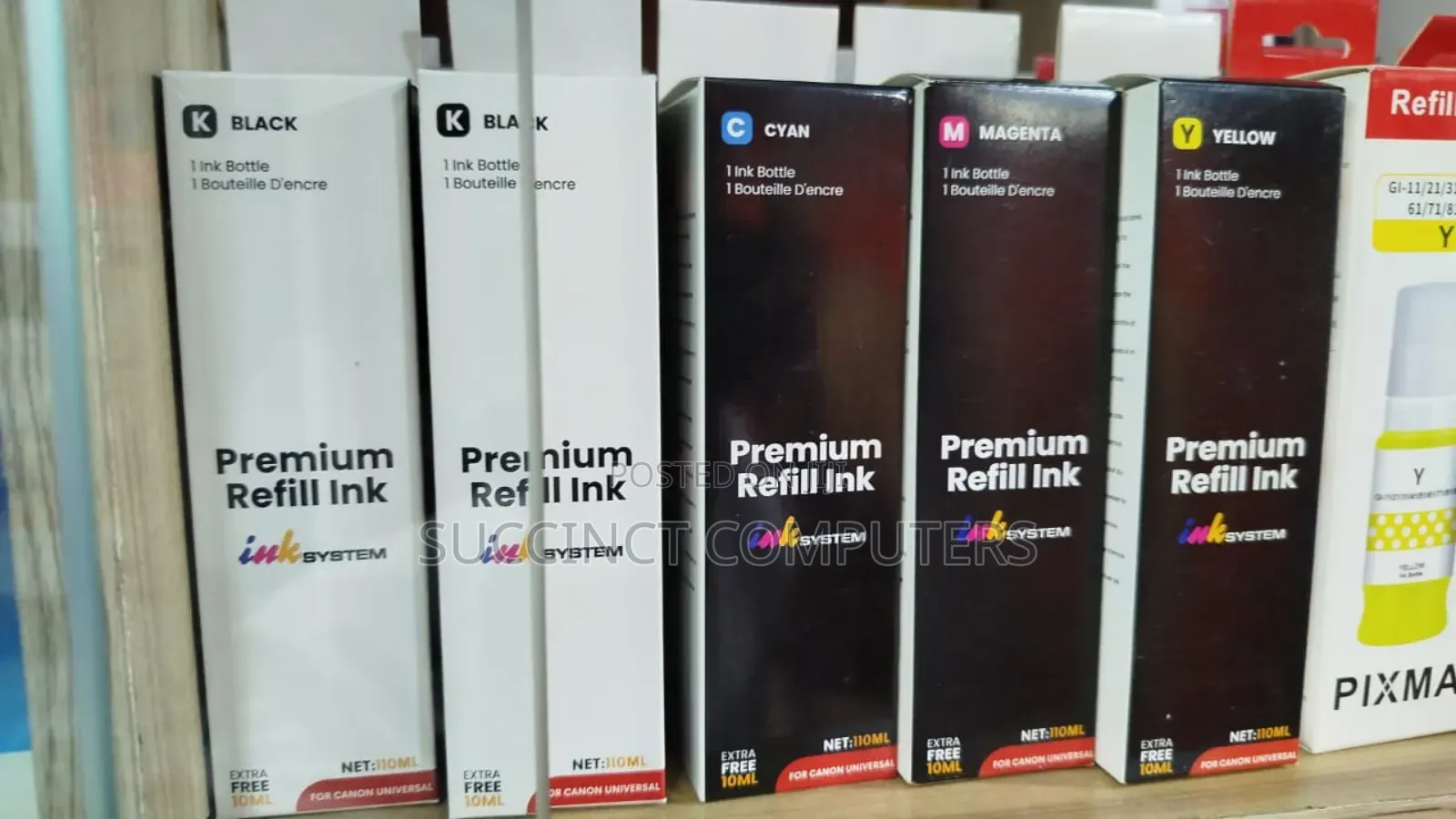 Canon and Hp Ink