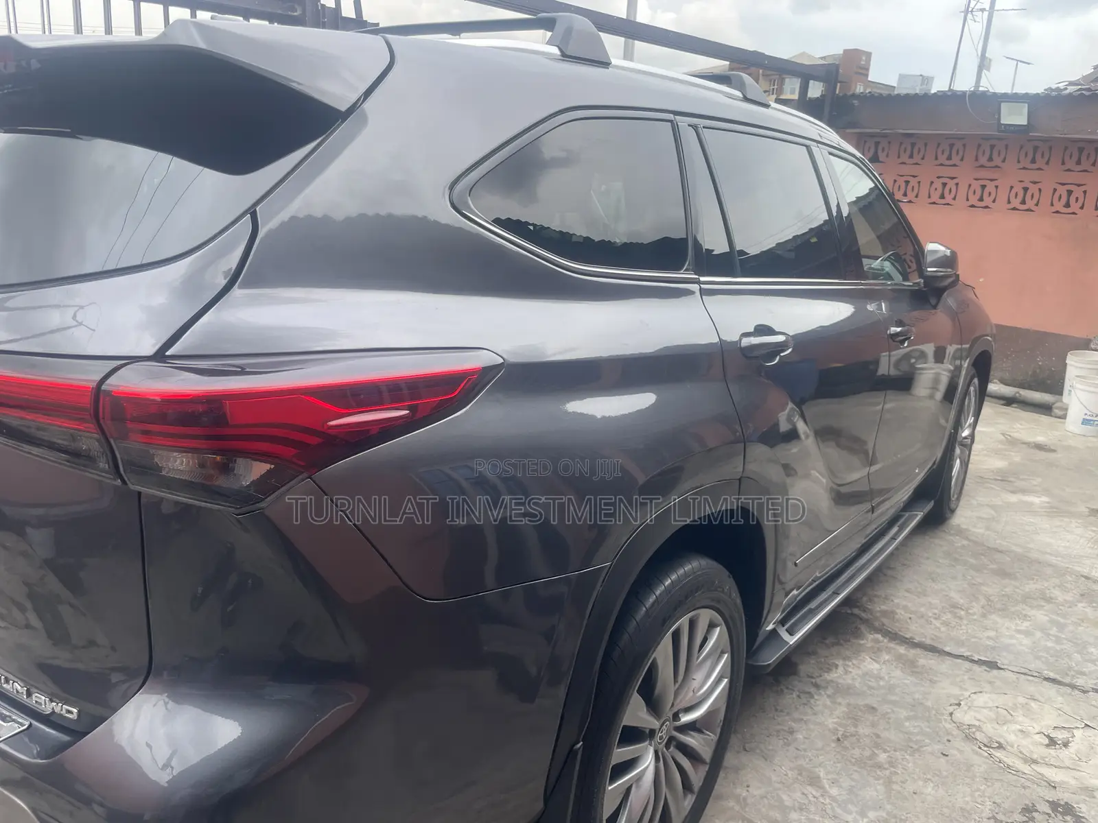 Toyota Highlander Platinum 2022 Gray
