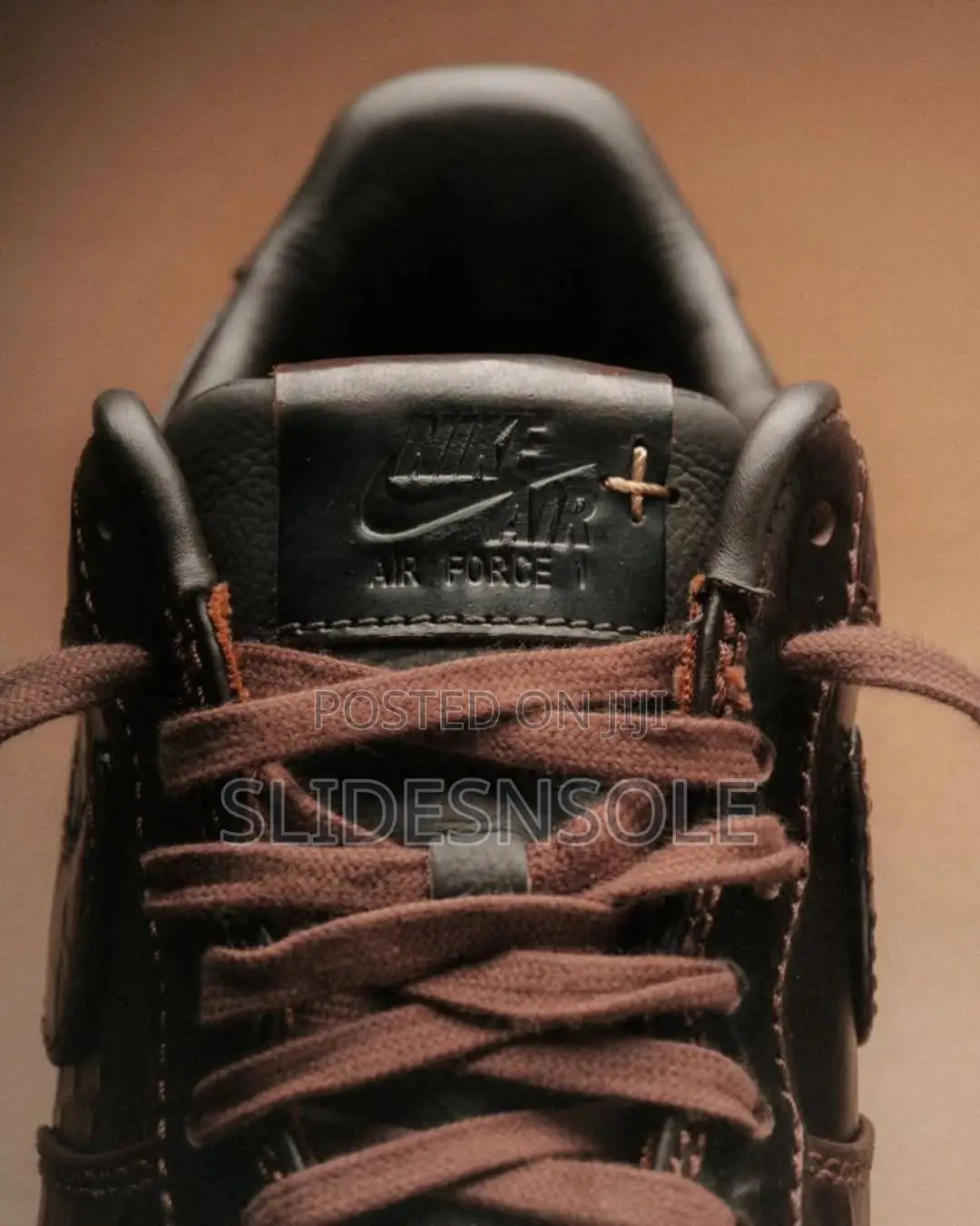 Nike Air Force 1 Low Textured Croc “Fauna Brown