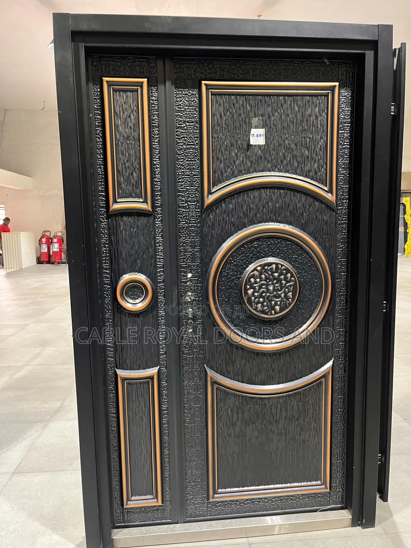 German Copper Security Cast Door . (728lag)