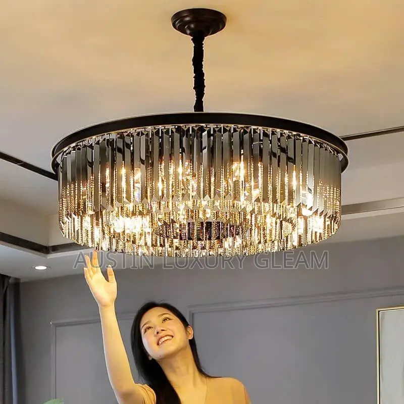 Black Chandelier Light