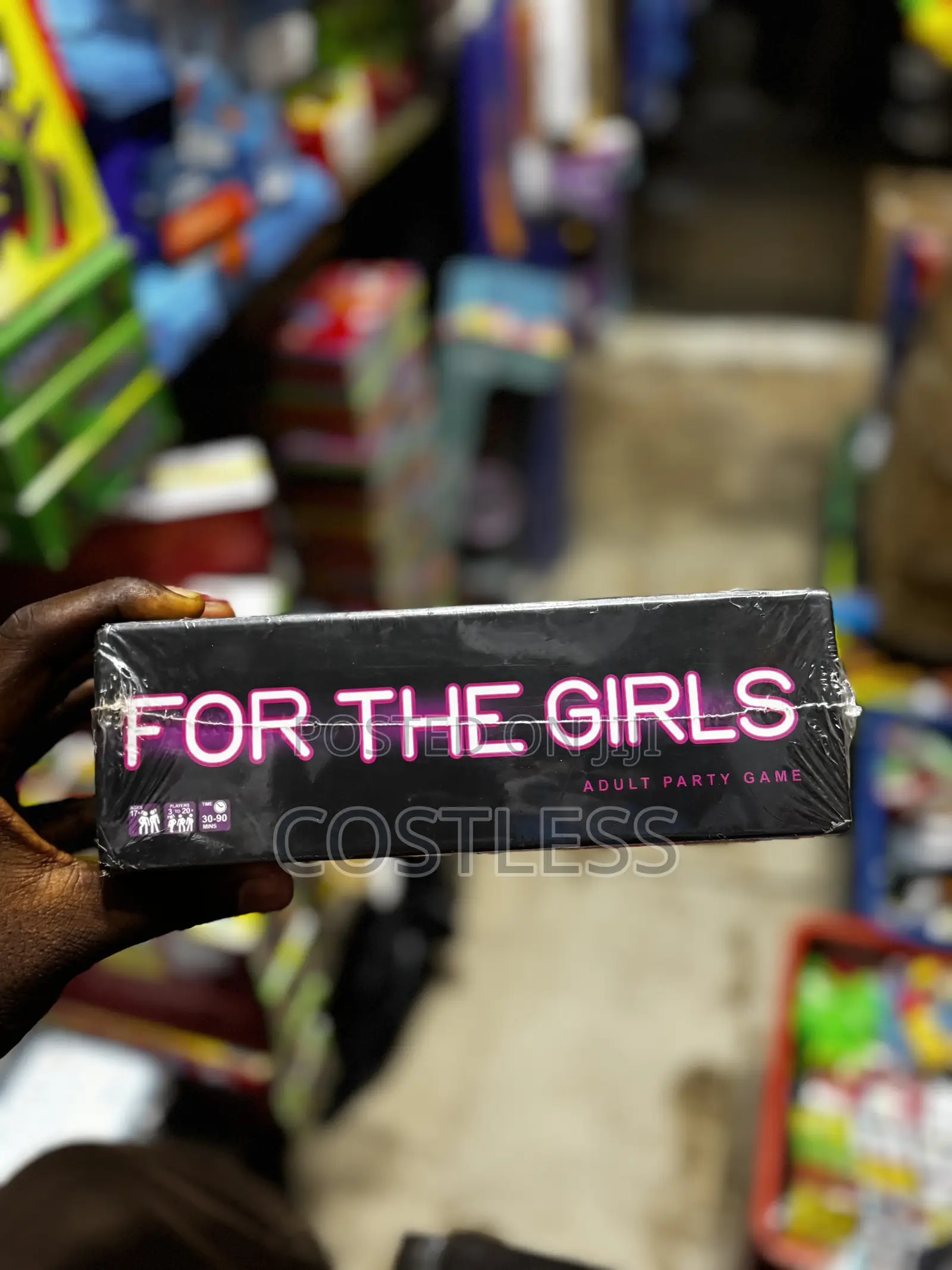 For the Girls" Adult Party Game