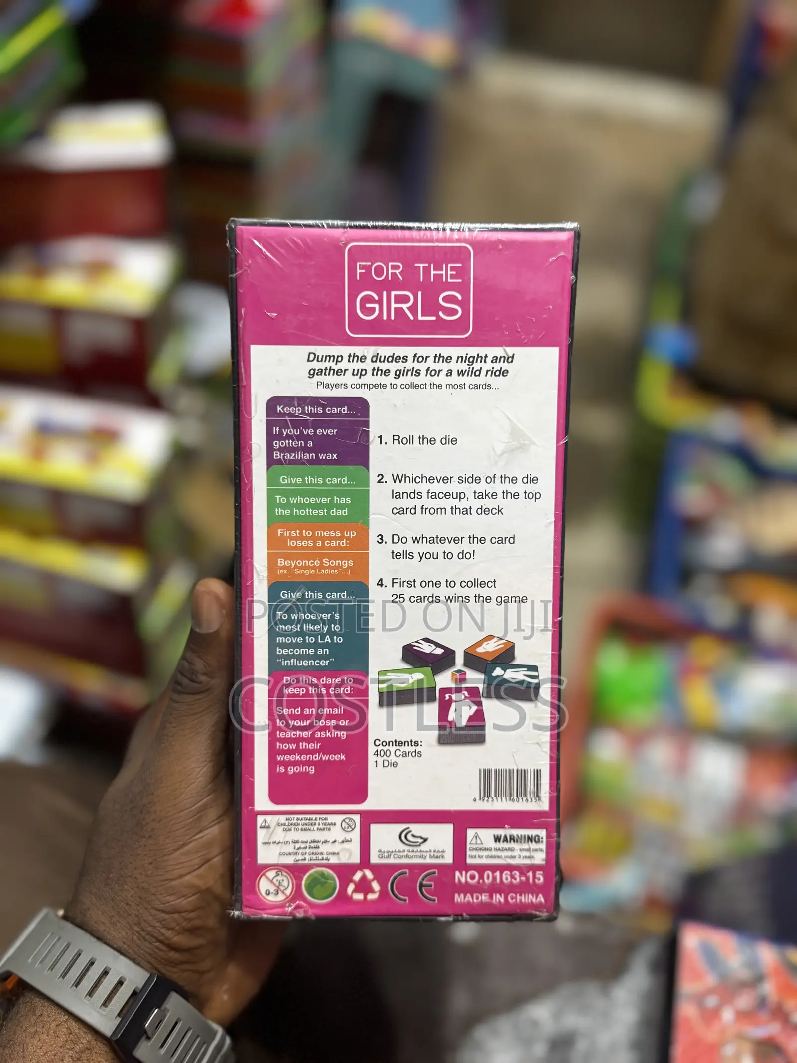 For the Girls" Adult Party Game