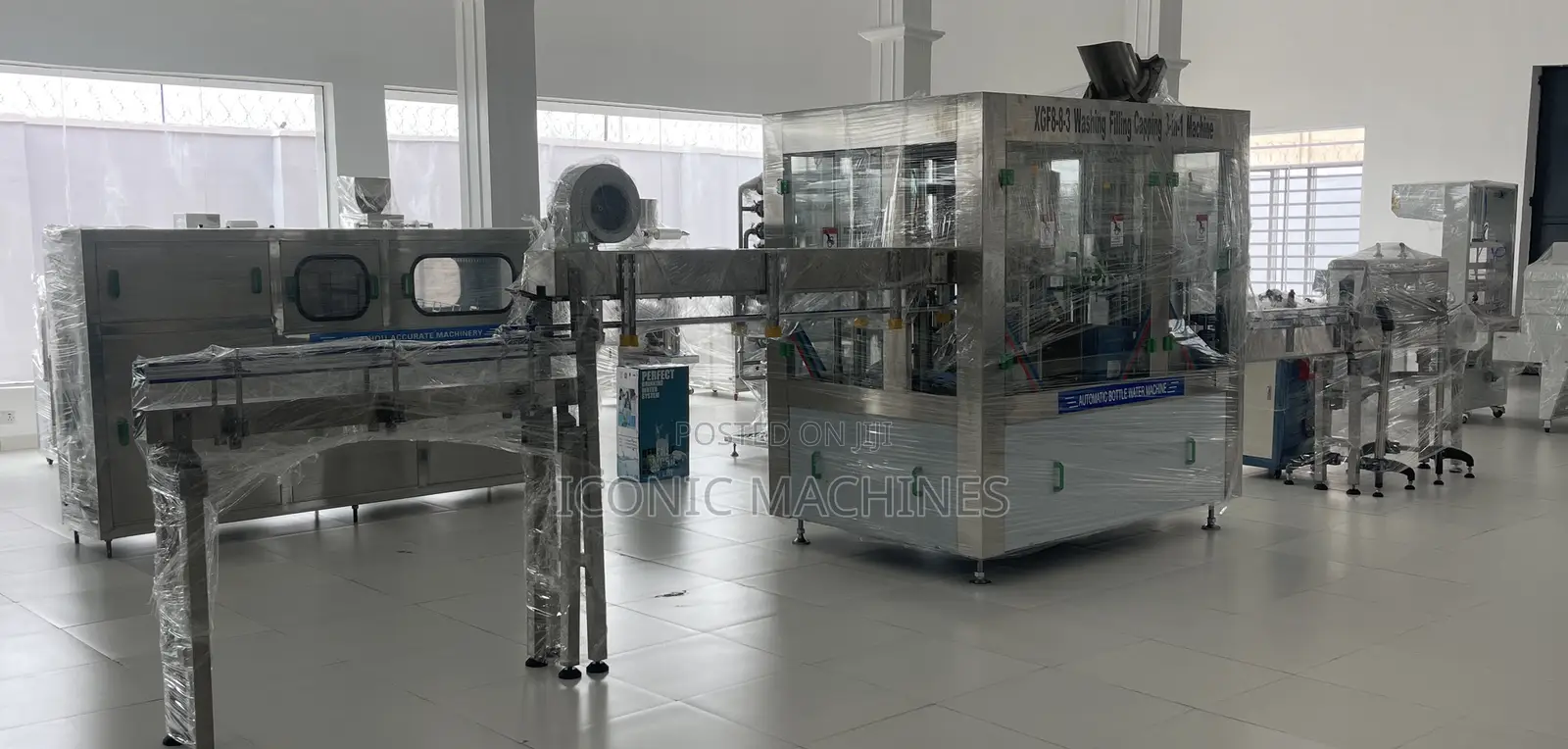 3 in 1 (Fully Automated) Washing, Filling and Capping Machine