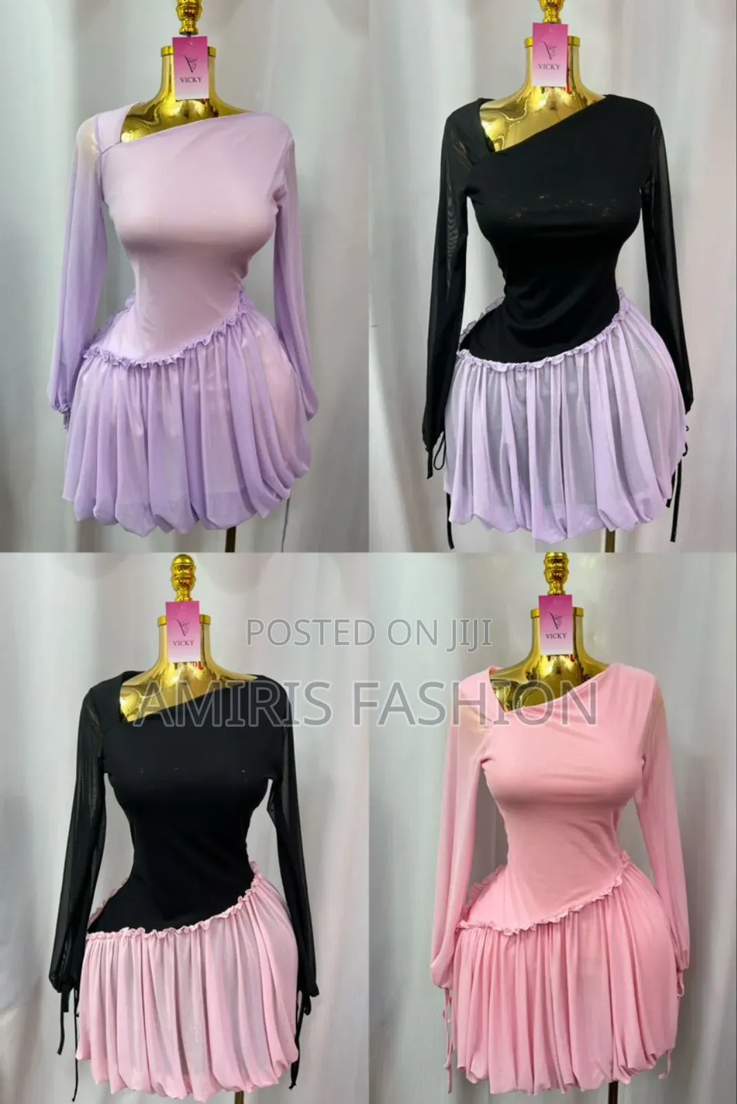 Sexy Long Sleeve Short Gown