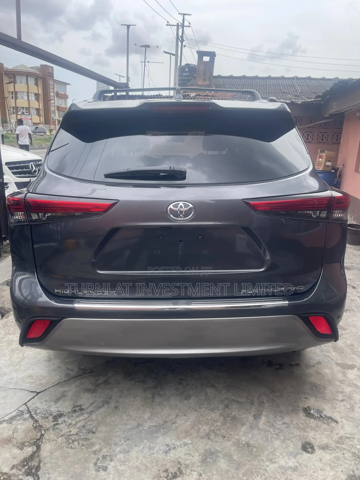 Toyota Highlander Platinum 2022 Gray