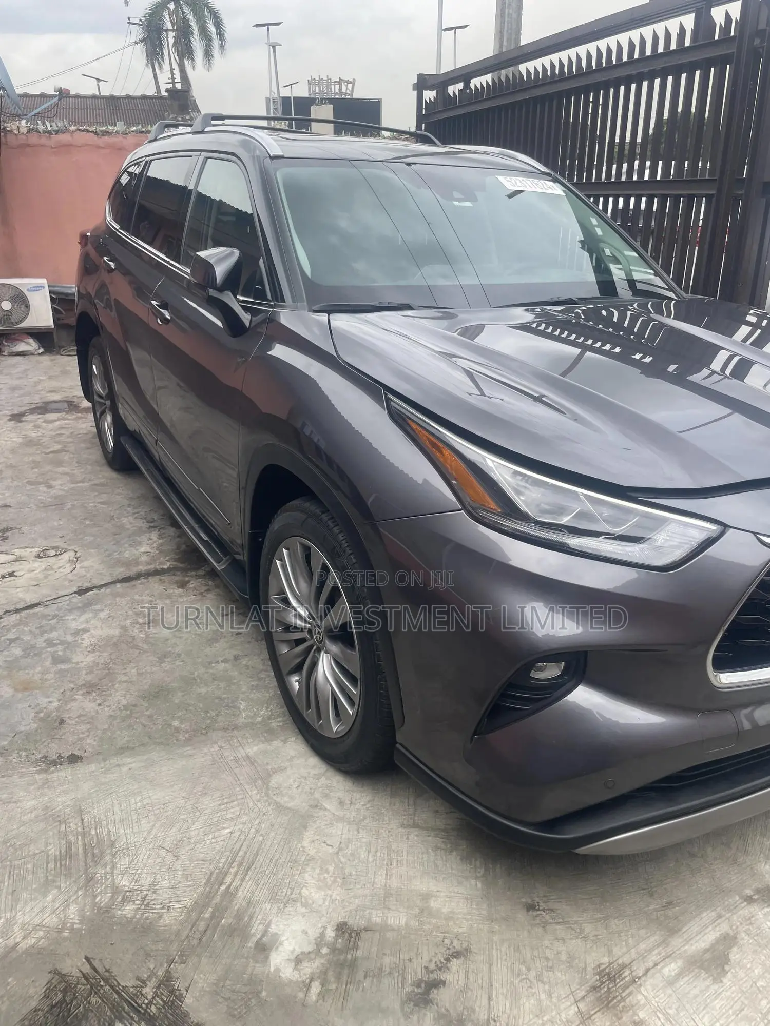 Toyota Highlander Platinum 2022 Gray