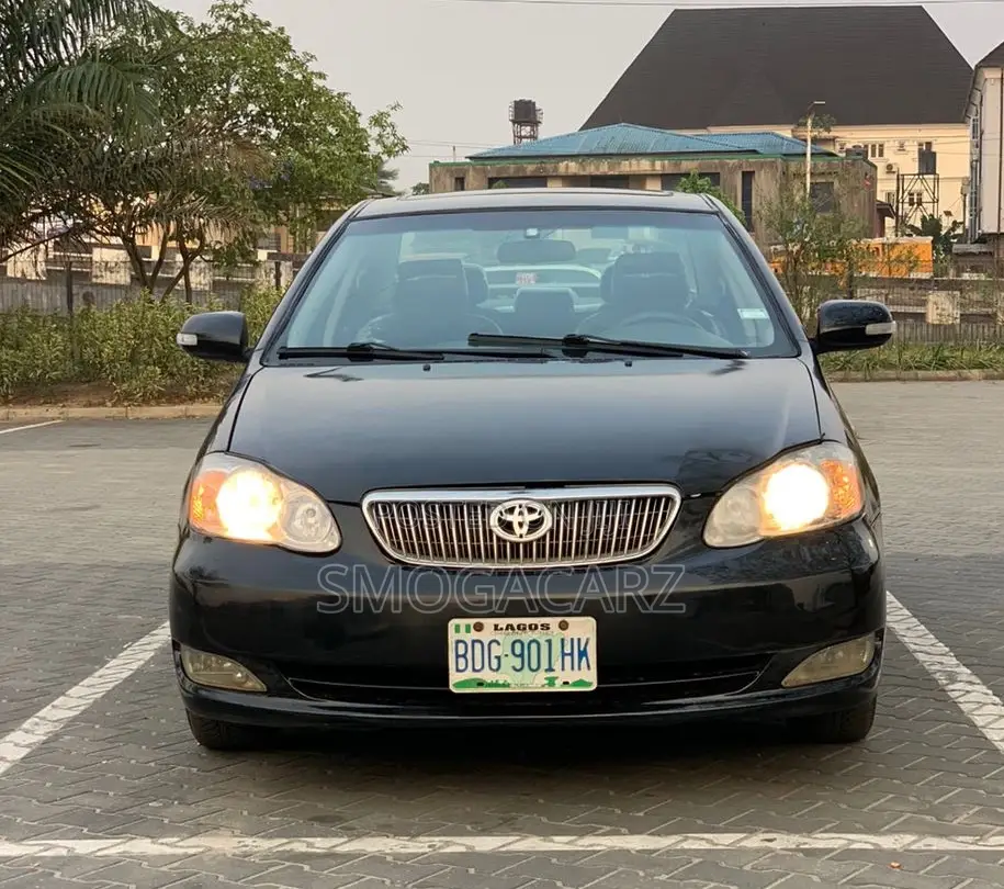 Toyota Corolla S 2007 Black