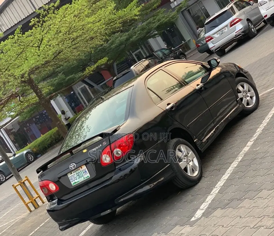 Toyota Corolla S 2007 Black