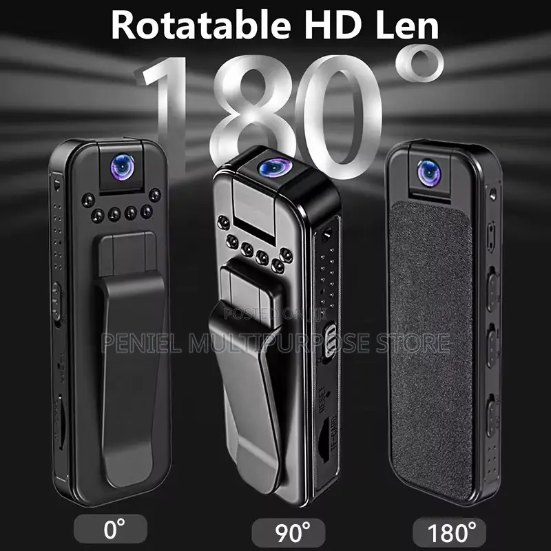 Portable Bodycam Hd Video Recorder