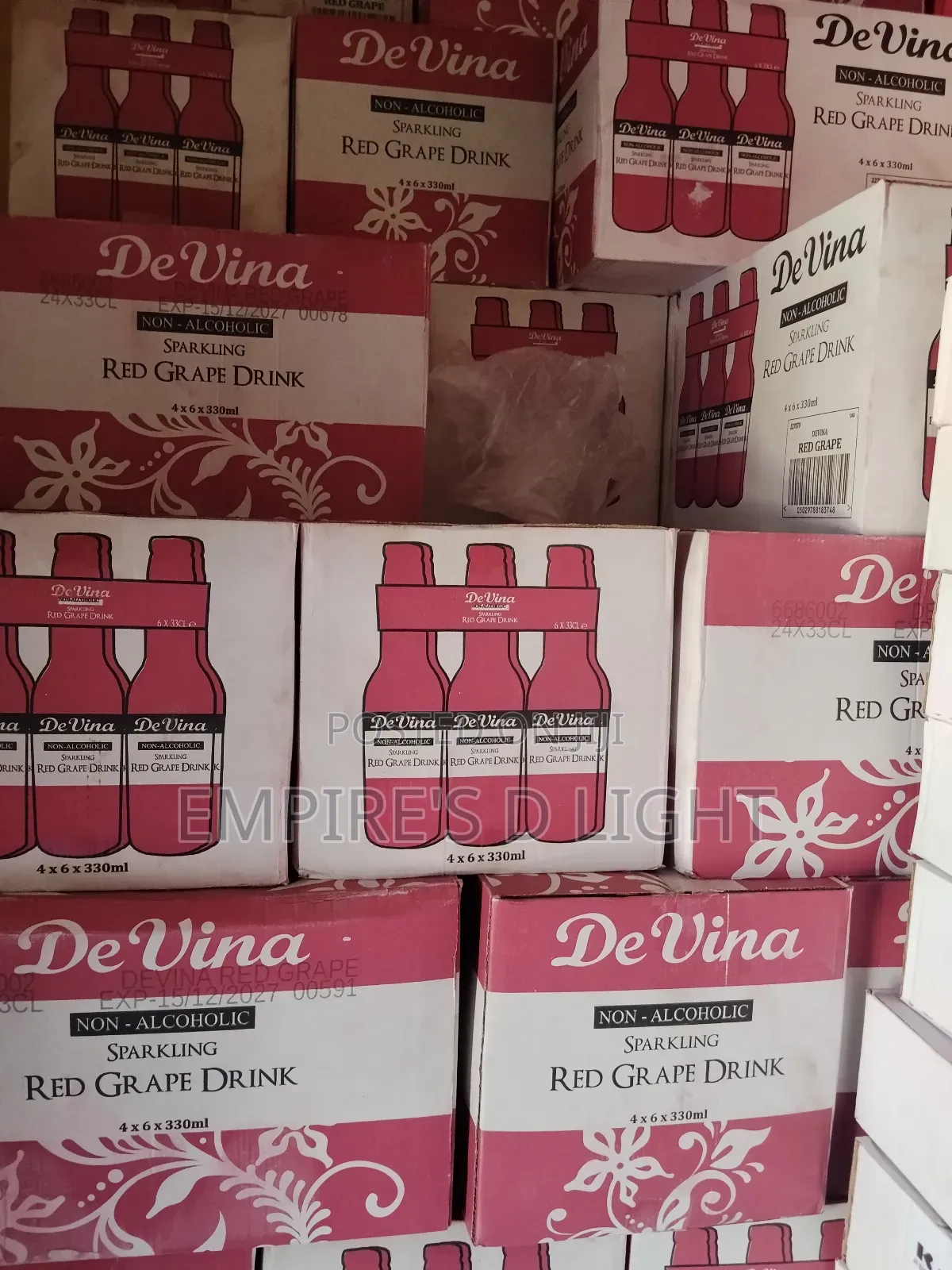 De Vina Red Grape Drink