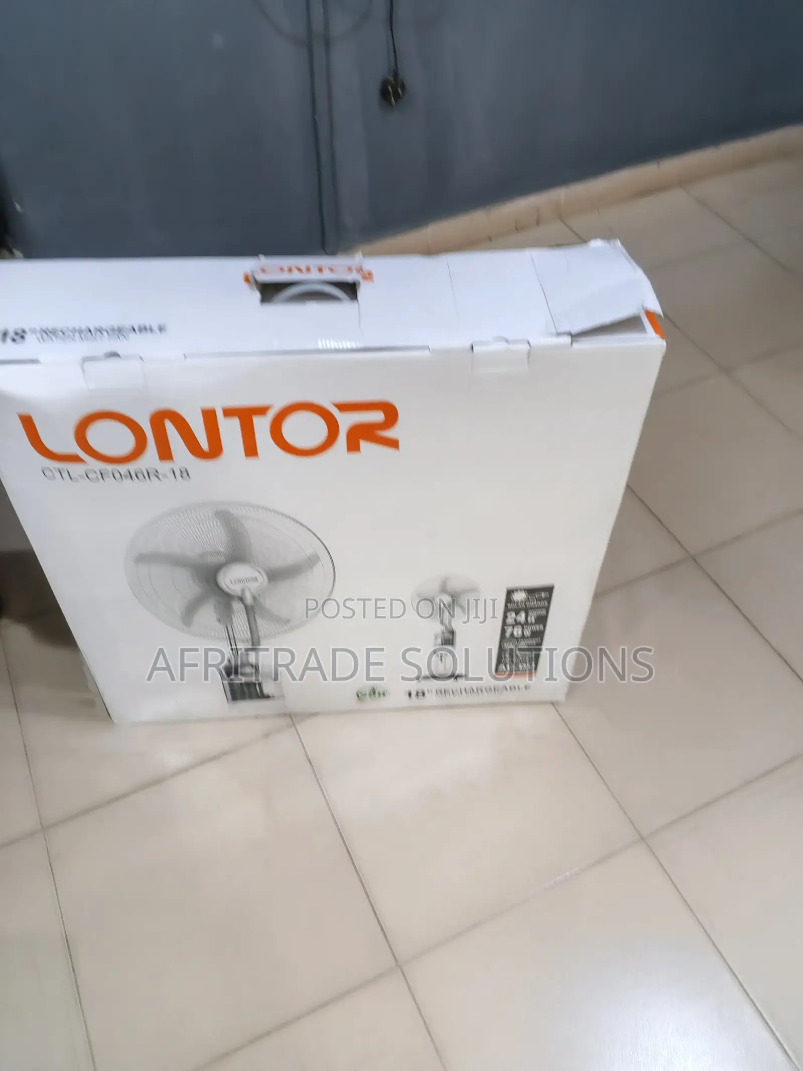 Lontor Rechargeable Mist Fan for Indoor Outdoor Cooling