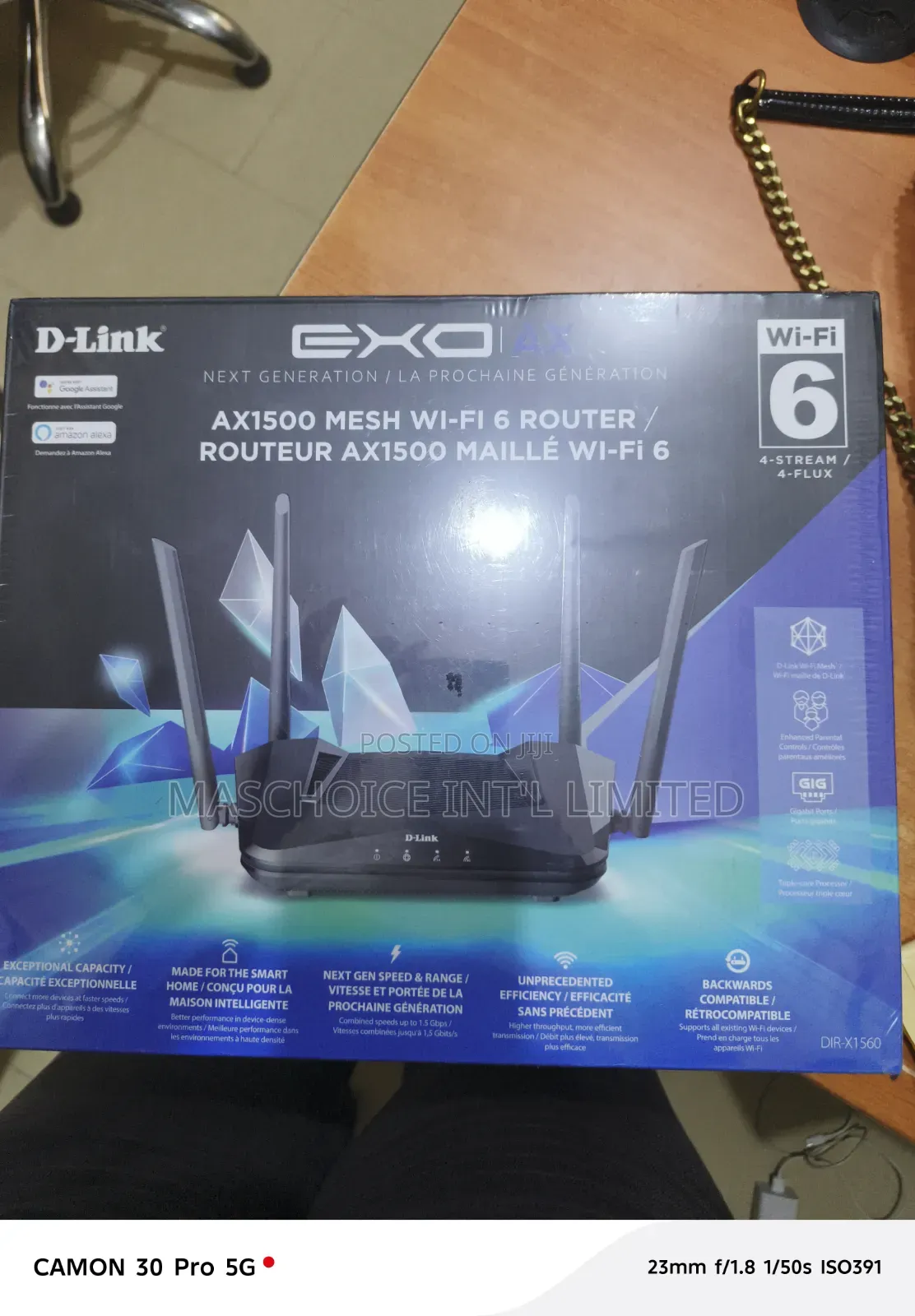 D-link Exo Wifi 6 Router Ax1500 Mu-mimo