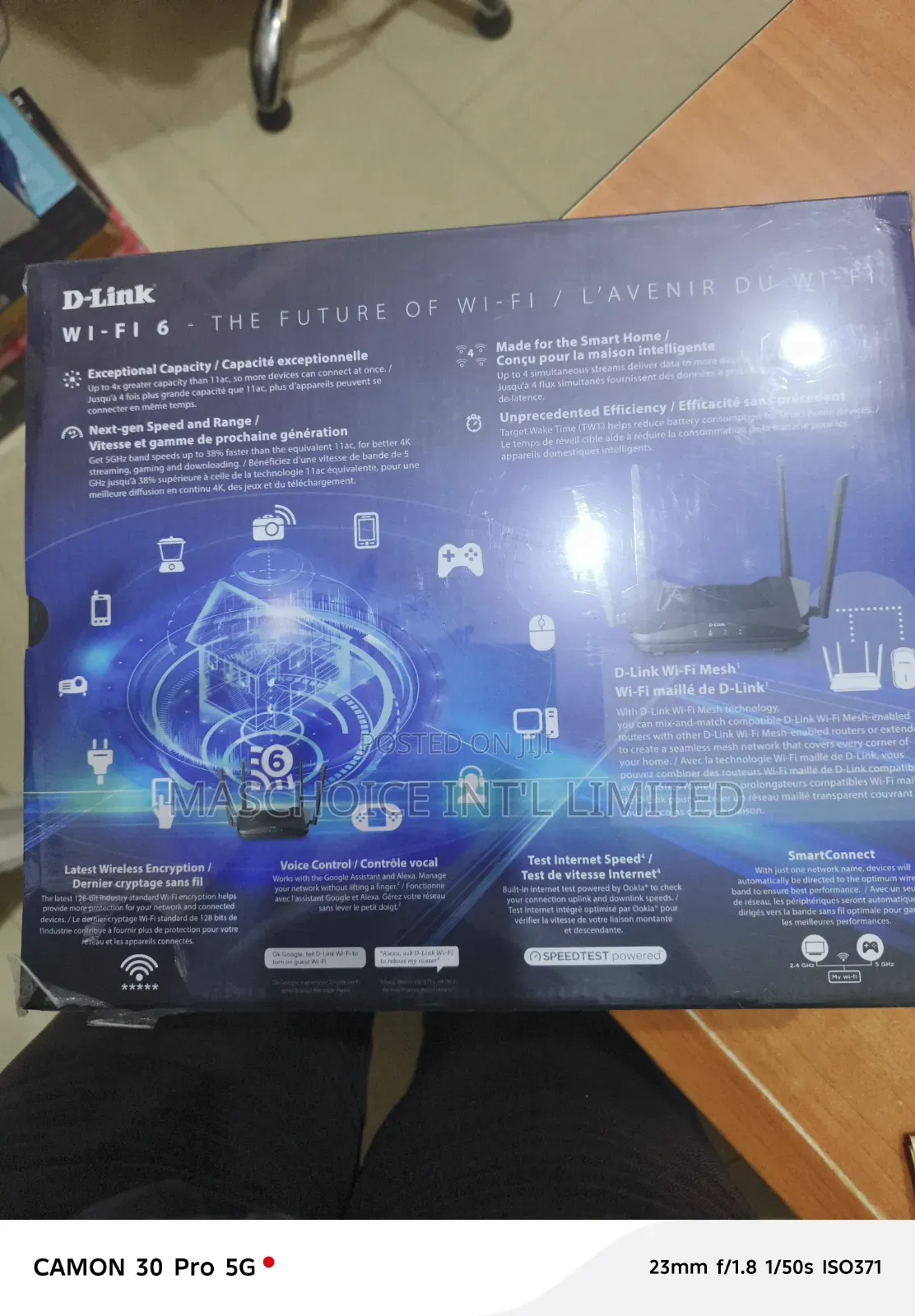 D-link Exo Wifi 6 Router Ax1500 Mu-mimo