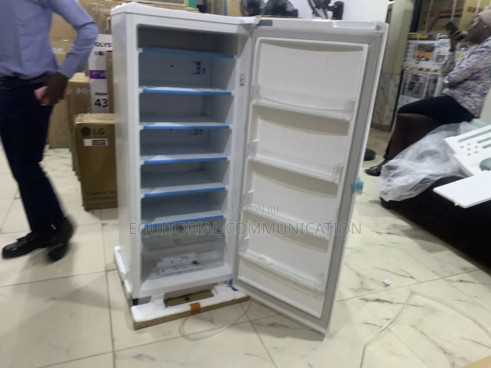 Lg Gn-304sqbr Direct Cool Upright Freezer 171 Litres