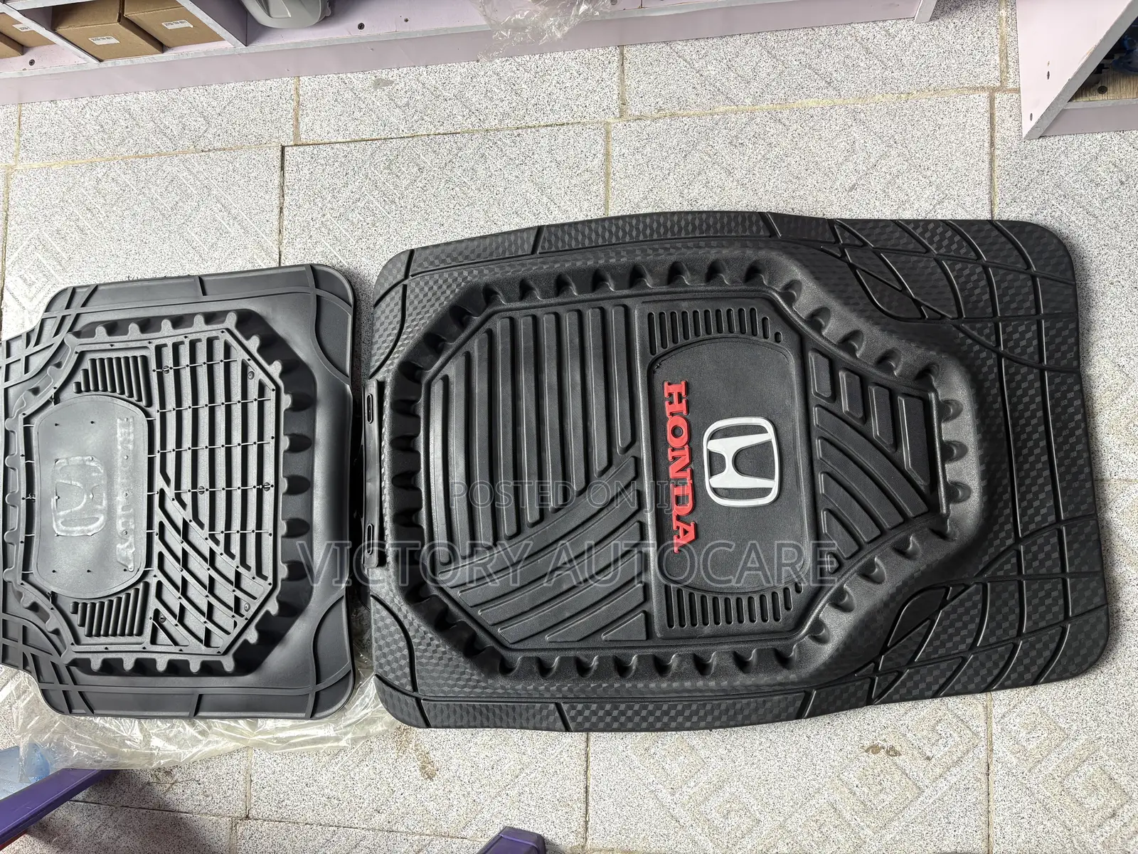 Foot Mat for Honda Vehicles Rubber Type