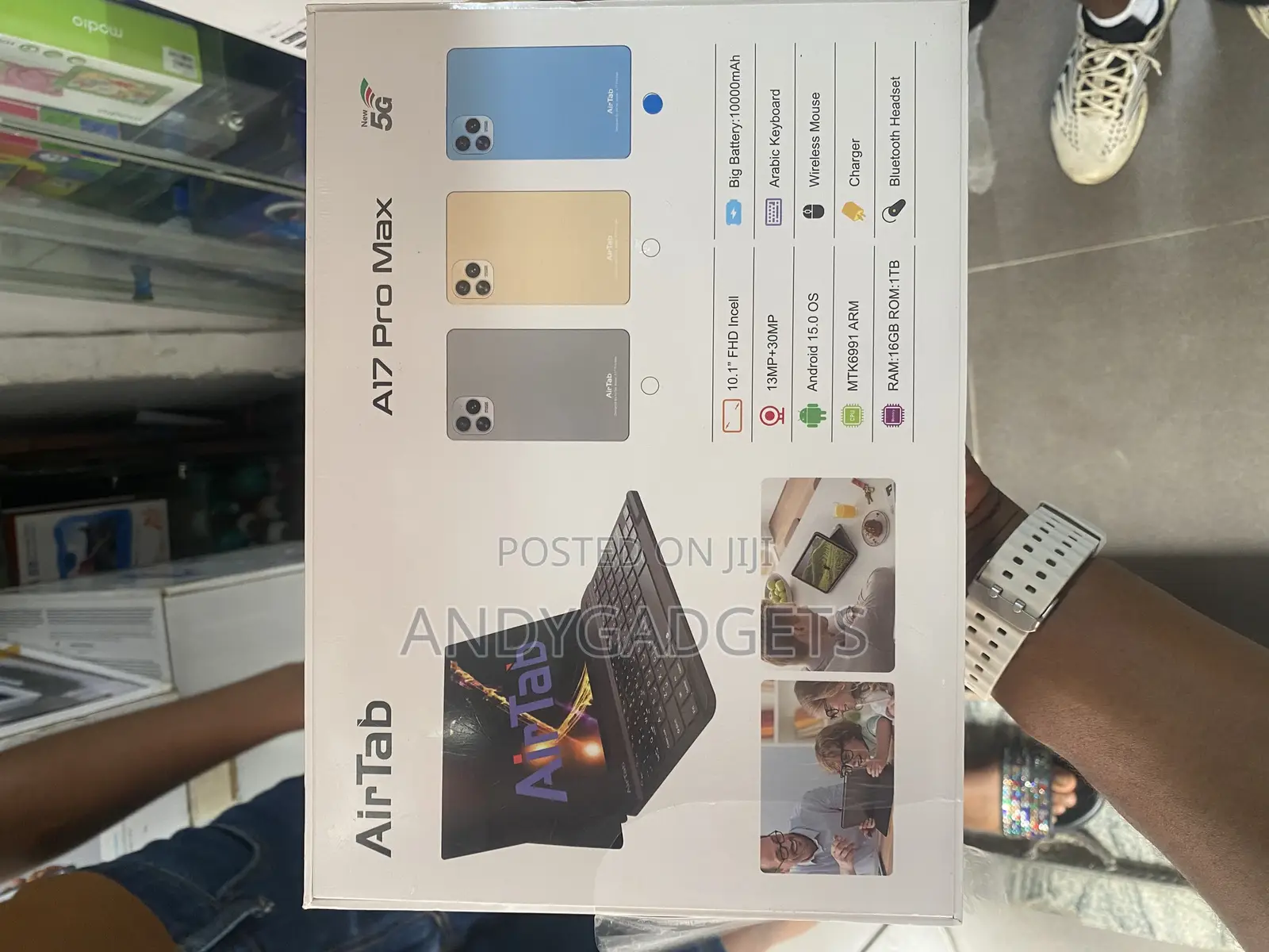 New AirTab i17 Pro Max 1 TB Blue