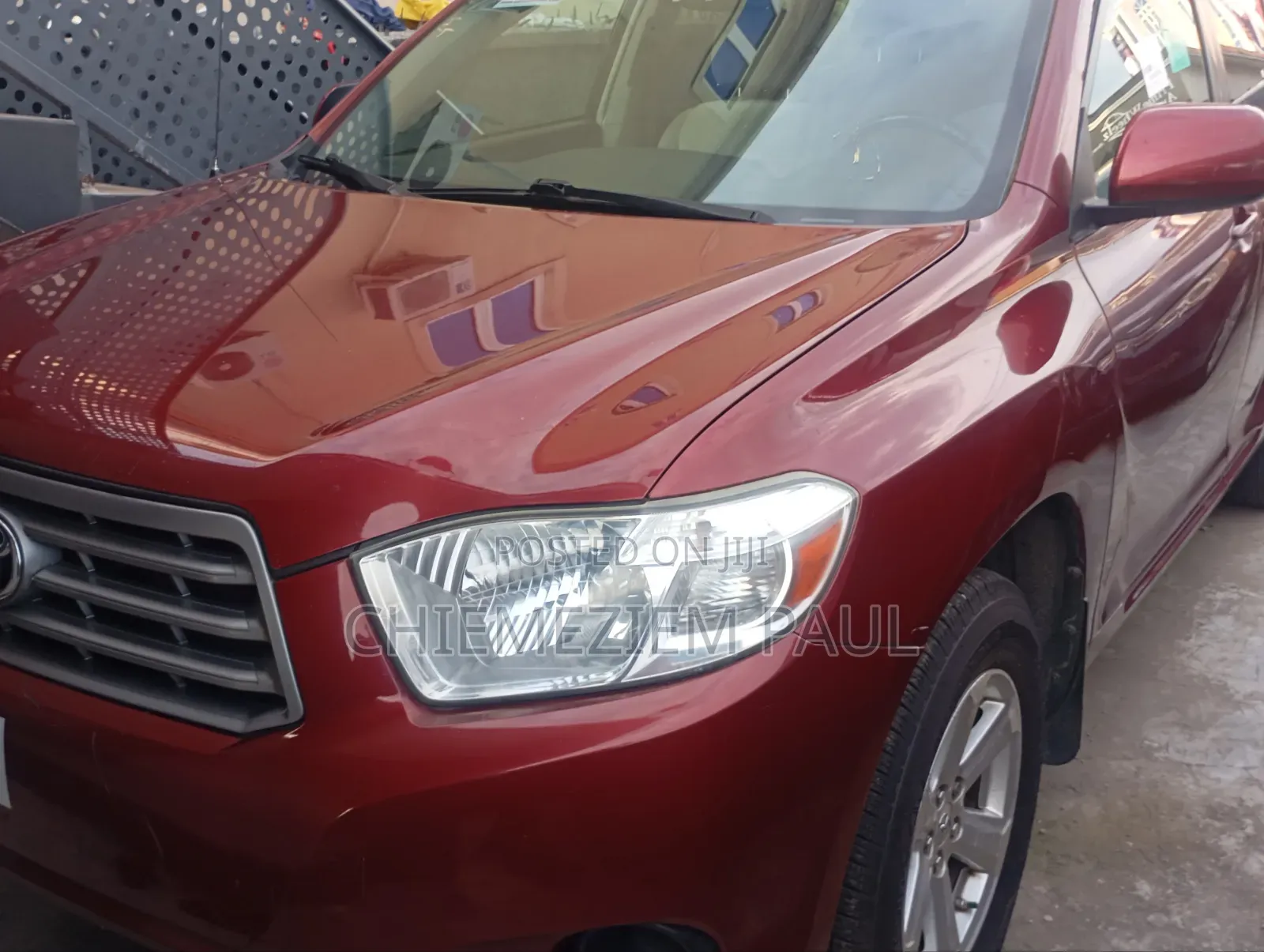 Toyota Highlander Limited 2010 Red