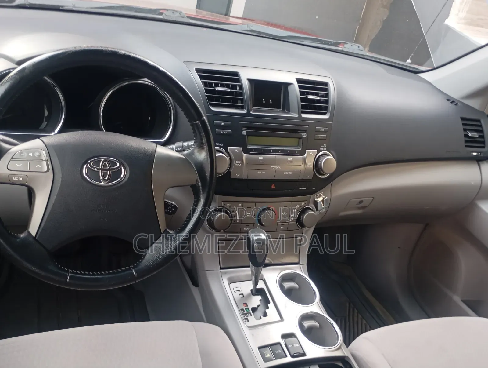 Toyota Highlander Limited 2010 Red
