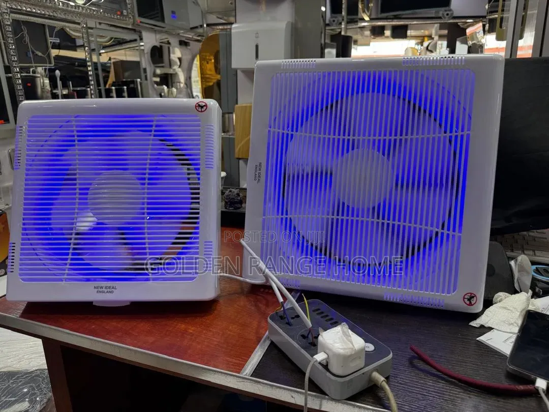 8" Led Wall-Mount Ventilation Fan