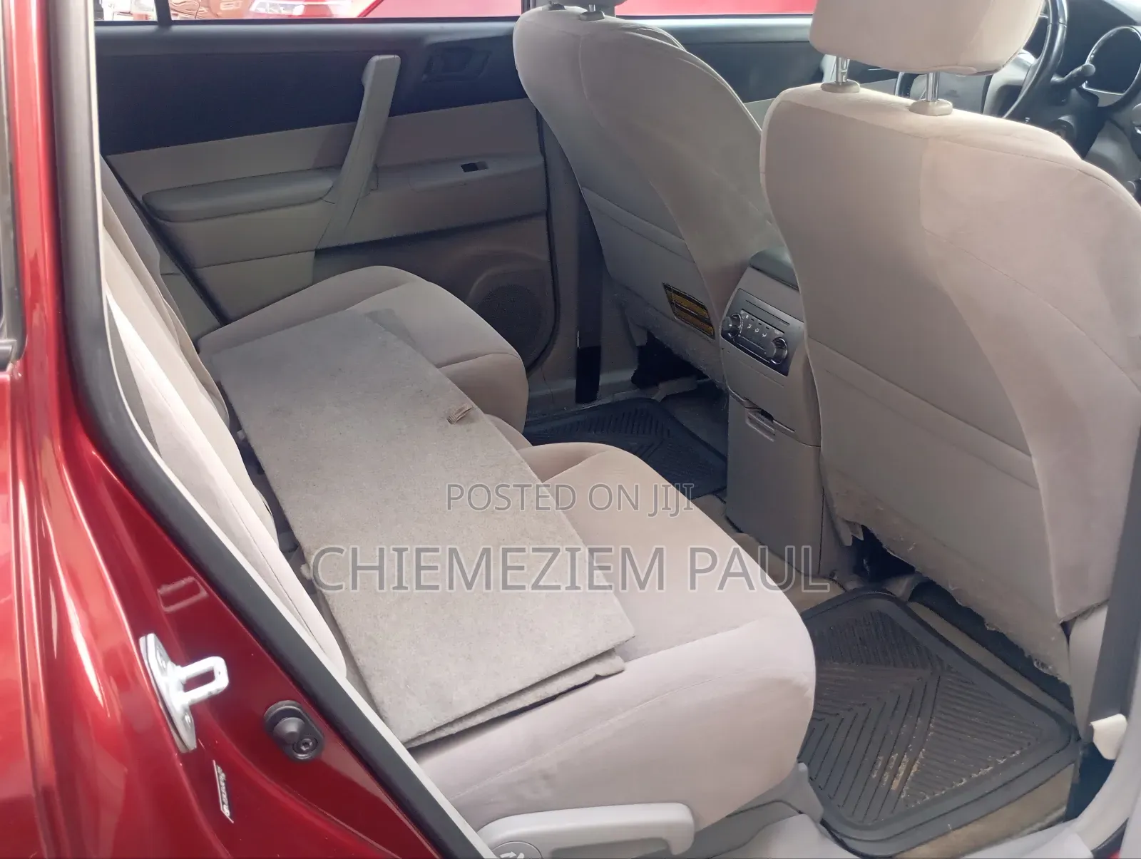 Toyota Highlander Limited 2010 Red