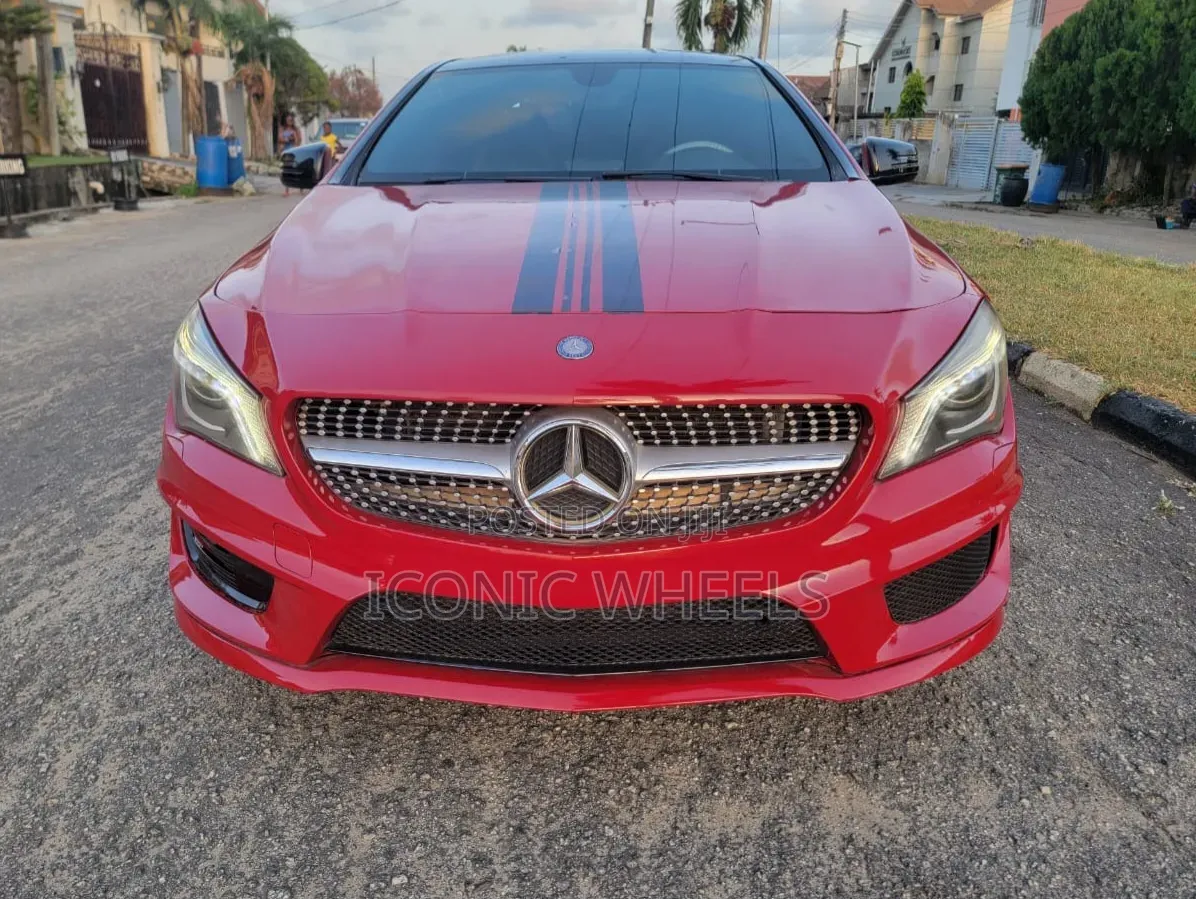 Mercedes-Benz CLA-Class 2015 Red