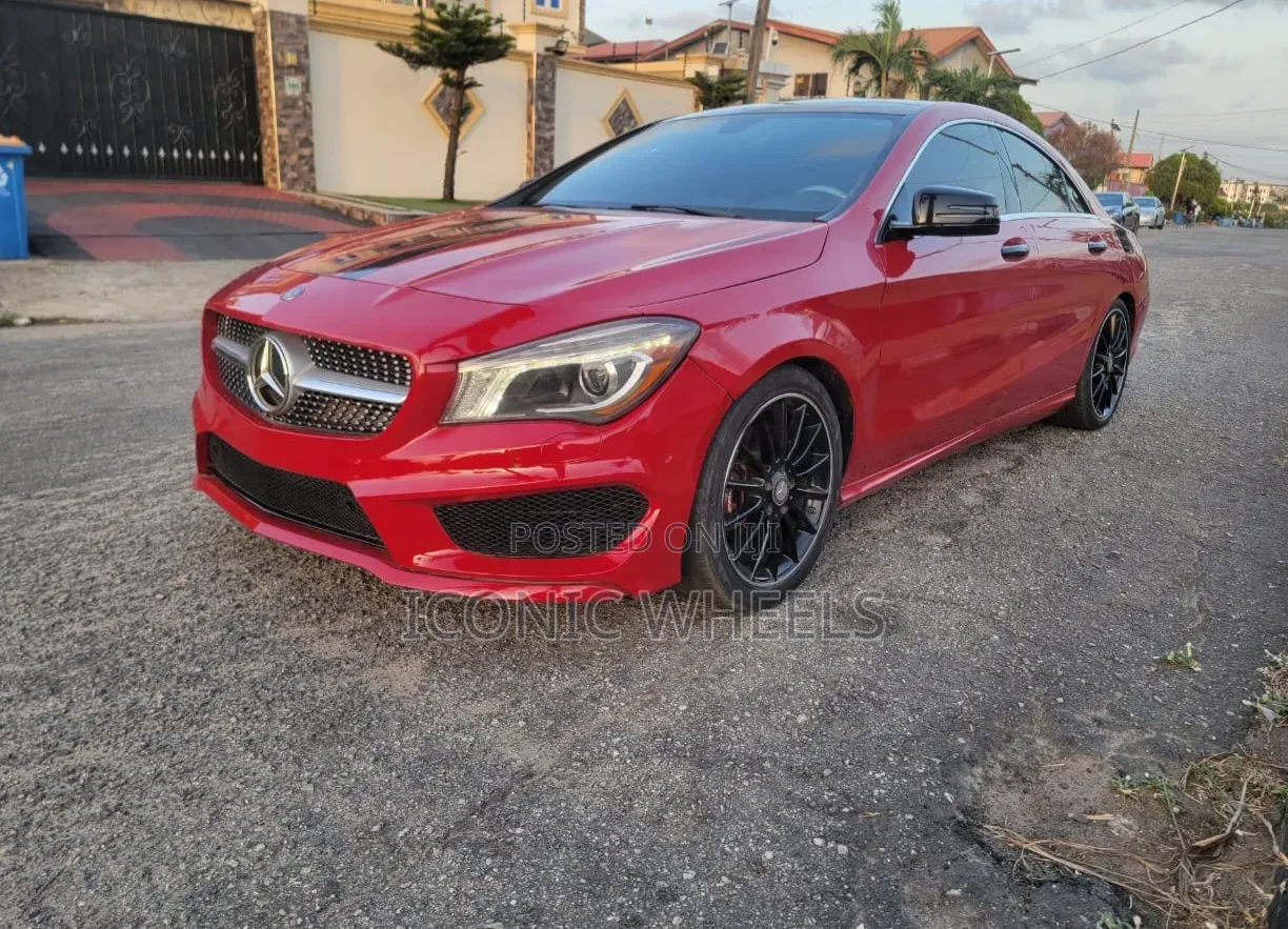 Mercedes-Benz CLA-Class 2015 Red