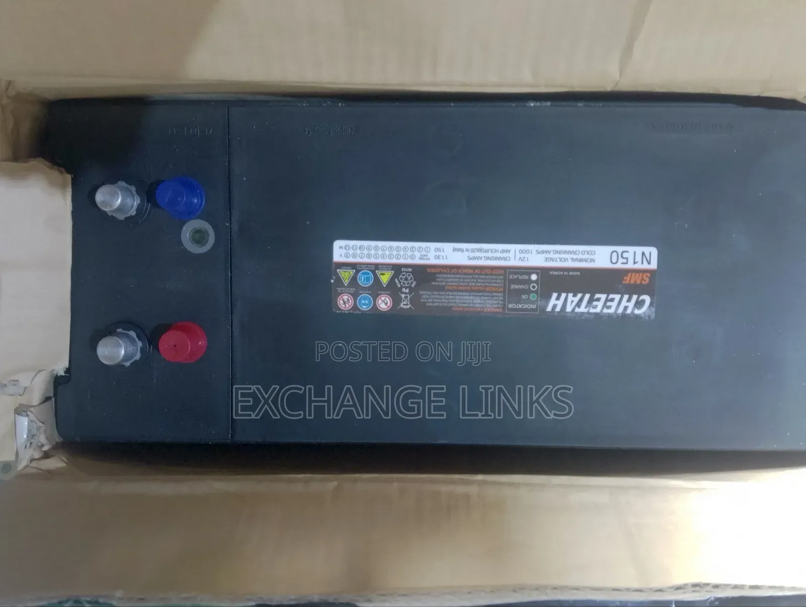 150ah Cheetah Made in Korea Battery
