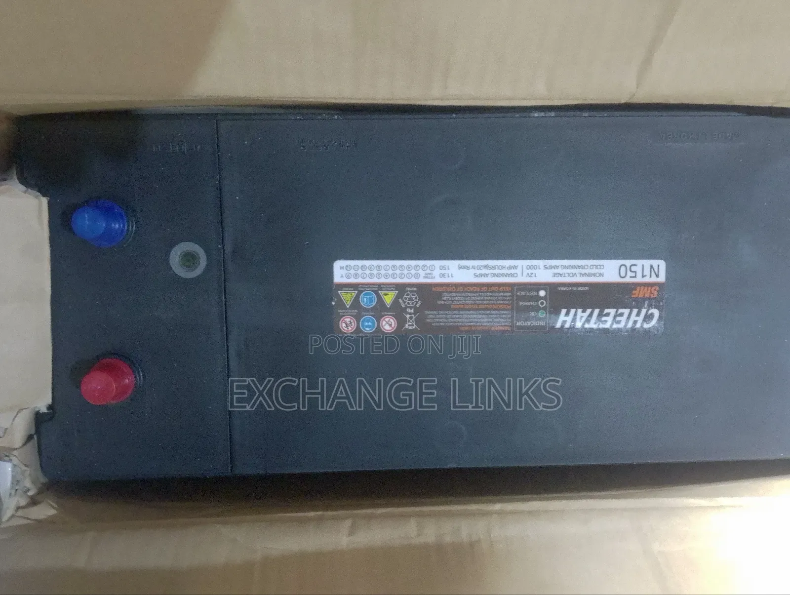 150ah Cheetah Made in Korea Battery