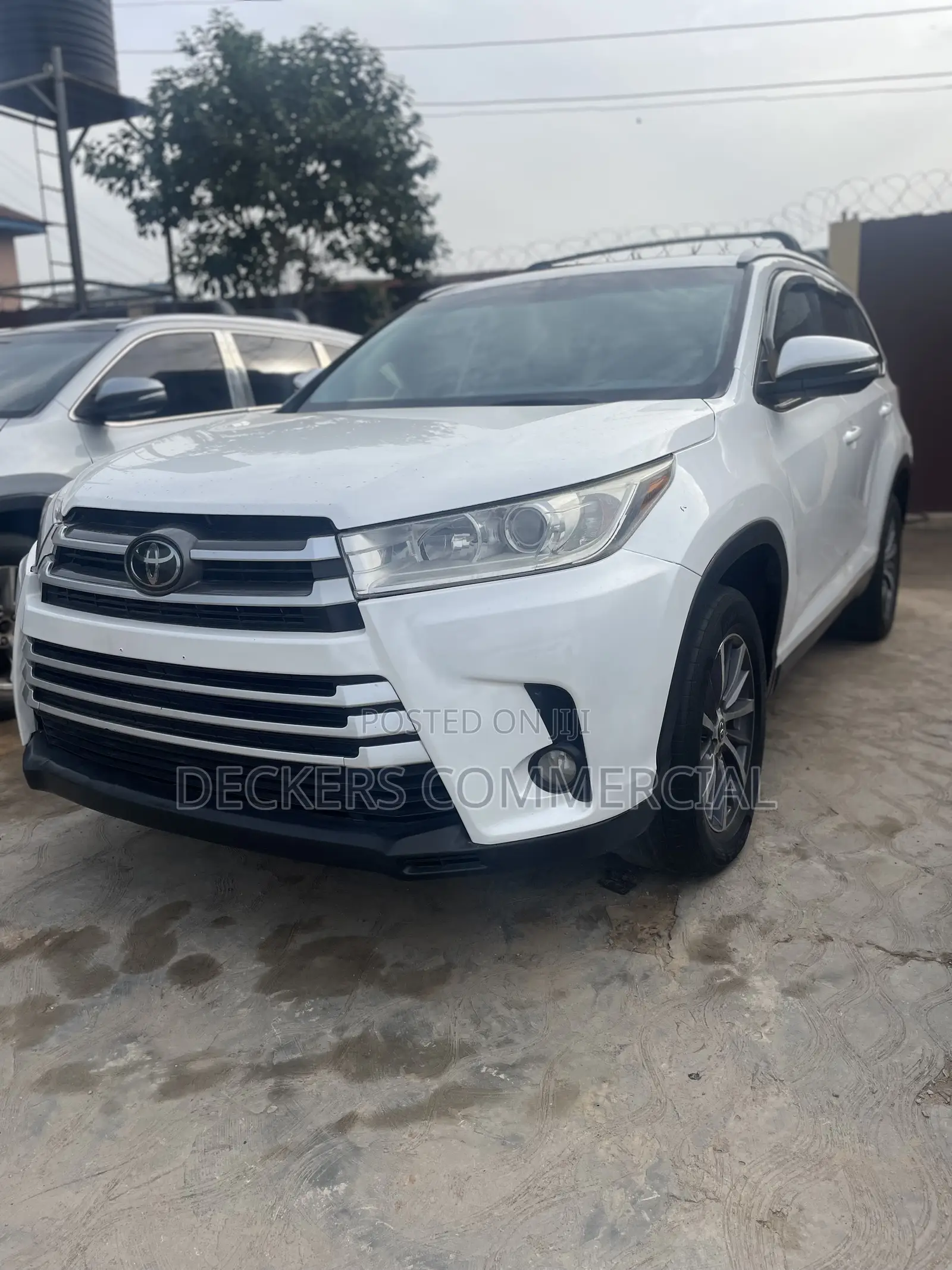 Toyota Highlander XLE V6 4x4 (3.5L 6cyl 6A) 2016 White