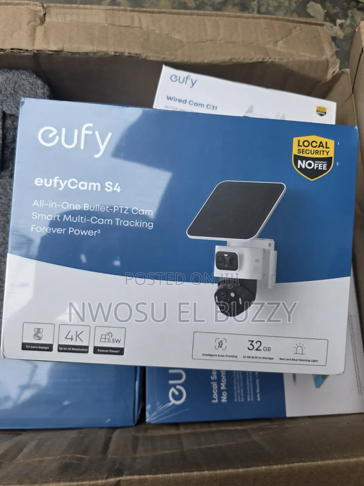 Eufycam S4 All-in-One Bullet and PTZ
