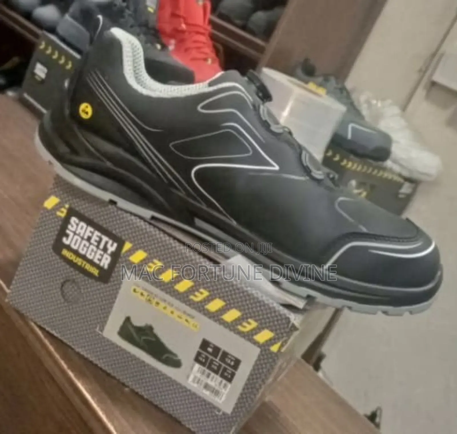 Safety Jogger Cador S3 Low Tls Black Low-cut Sporty Safety Shoe