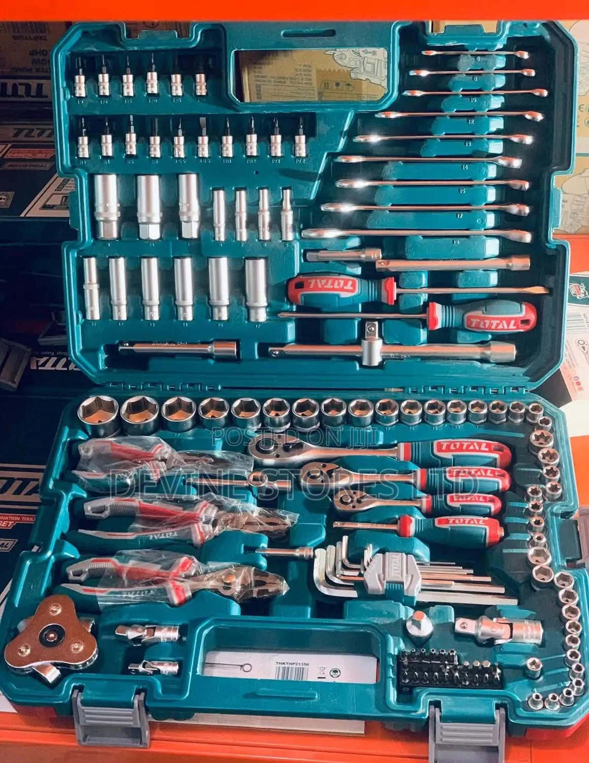Set of Total Socket With Wrench