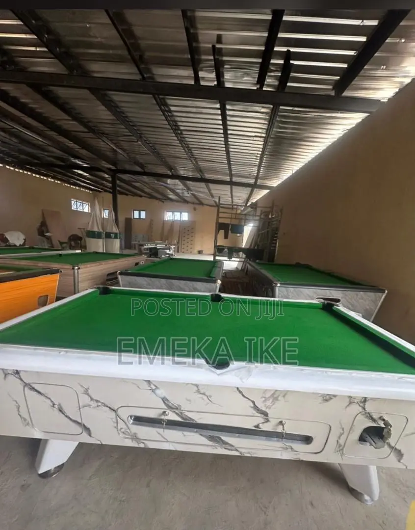 Clean Brand New Marble Top Coin Snoker for Sale