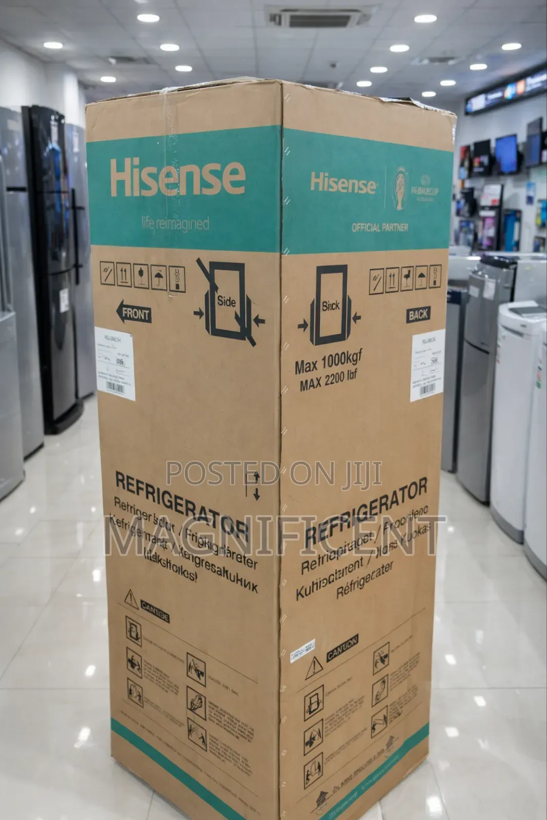 Hisense 225l Double Door Refrigerator – Energy Saving Durable